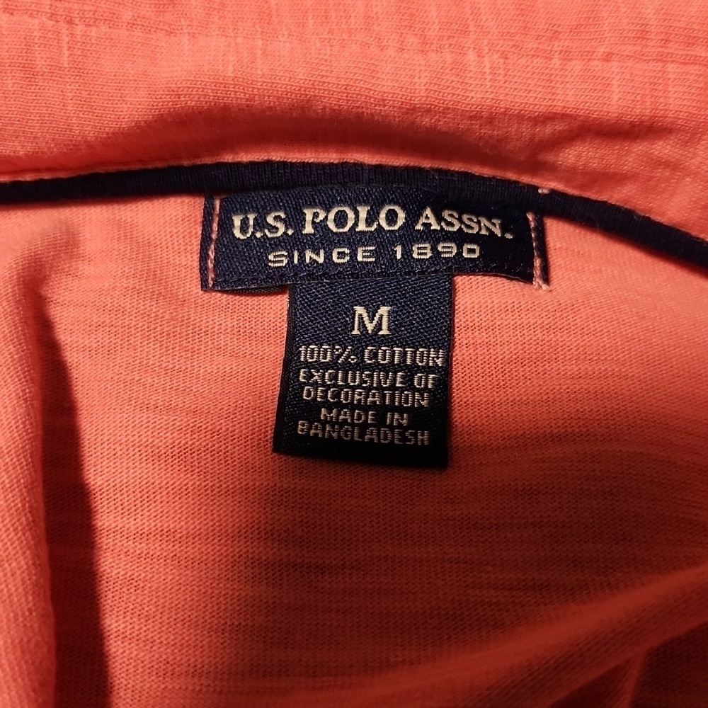 U.S. Polo Assn Pink Button Down Top - Picture 13 of 13